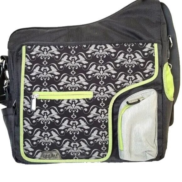 JJ COLE METRA DIAPER BAG IN MIDNIGHT CLOVER - Picture 7 of 14